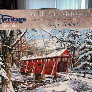 Sleepy Hollow Puzzle - Red and White